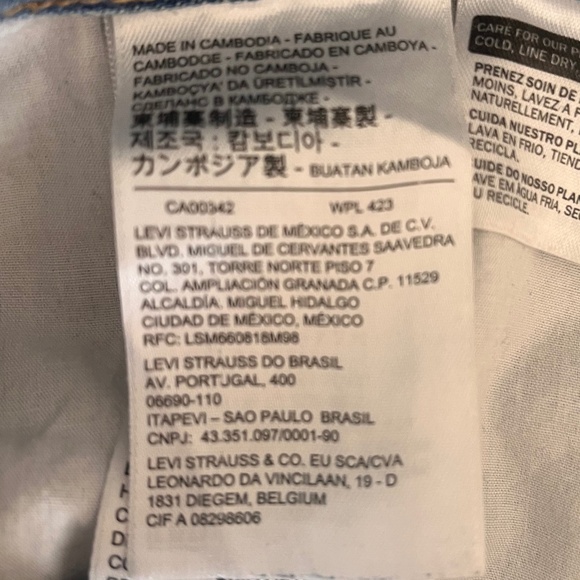 Levi's, High-Waisted Straight Leg Jeans - Picture 6 of 11